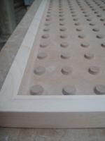 Molde botonera - Fresado de tablero de MDF para la construcción de moldes