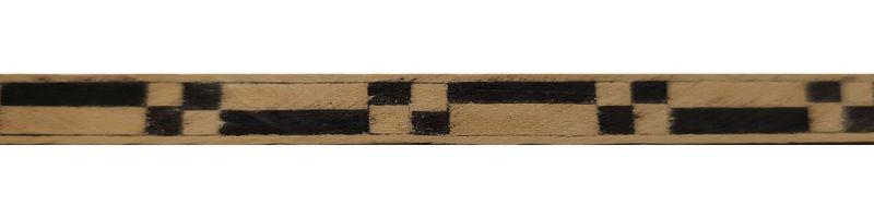 Greca de madera Ref. H16 - Greca de madera de 1 mt. de largo y 0.6/ 0,9 mm. de espesor.