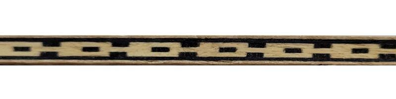 Greca de madera Ref. H4 - Greca de madera de 50 cm de largo y 0.6/ 0,9 mm. de espesor.